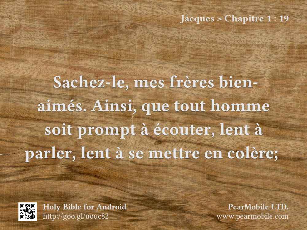 Jacques, Chapitre 1:19